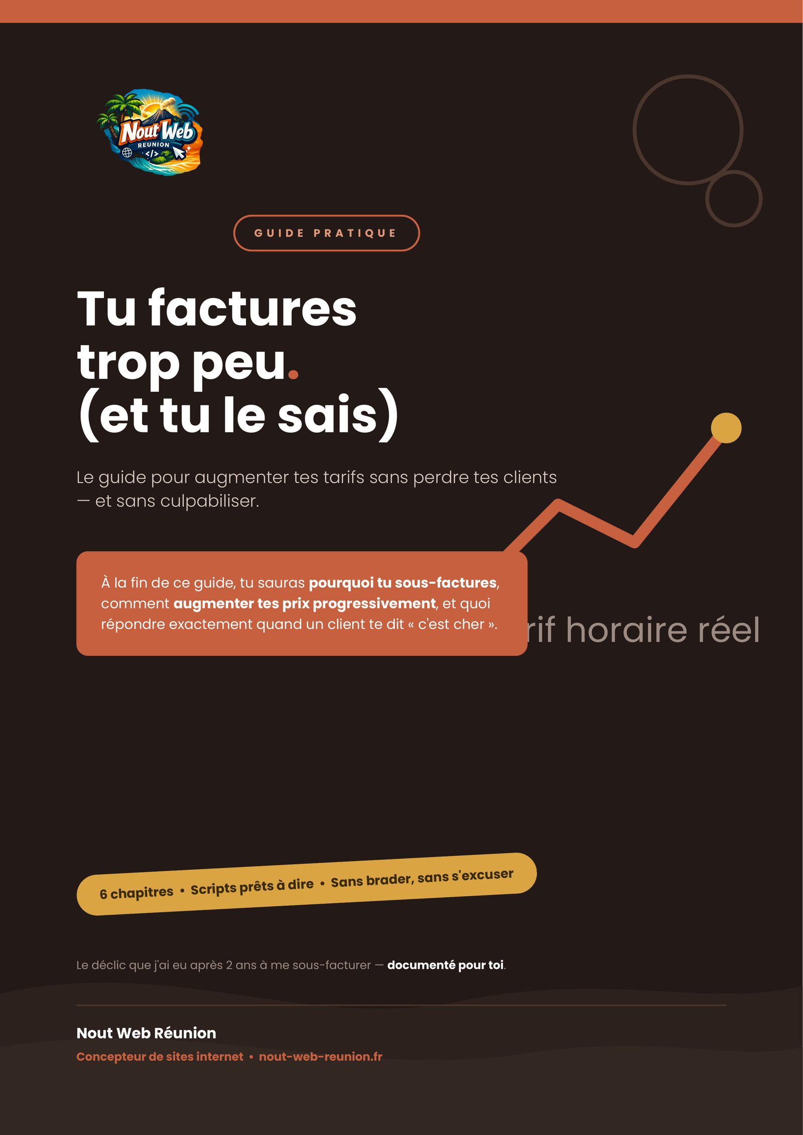Ebook Tu factures trop peu par Nout Web Réunion