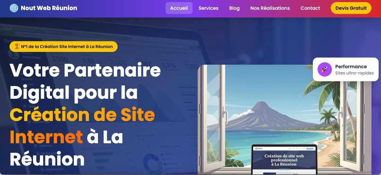 Nout Web Réunion