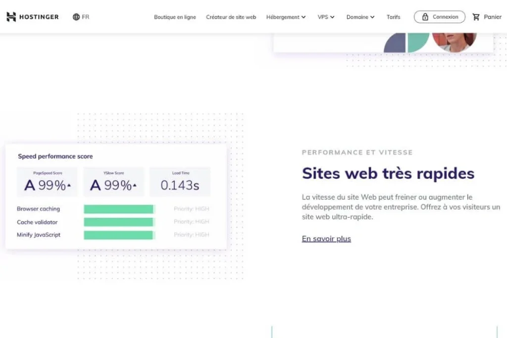 Découvrez Hostinger, le leader de l'hébergement web. Profitez de performances optimales, d'une interface intuitive et d'une sécurité renforcée pour votre site web.