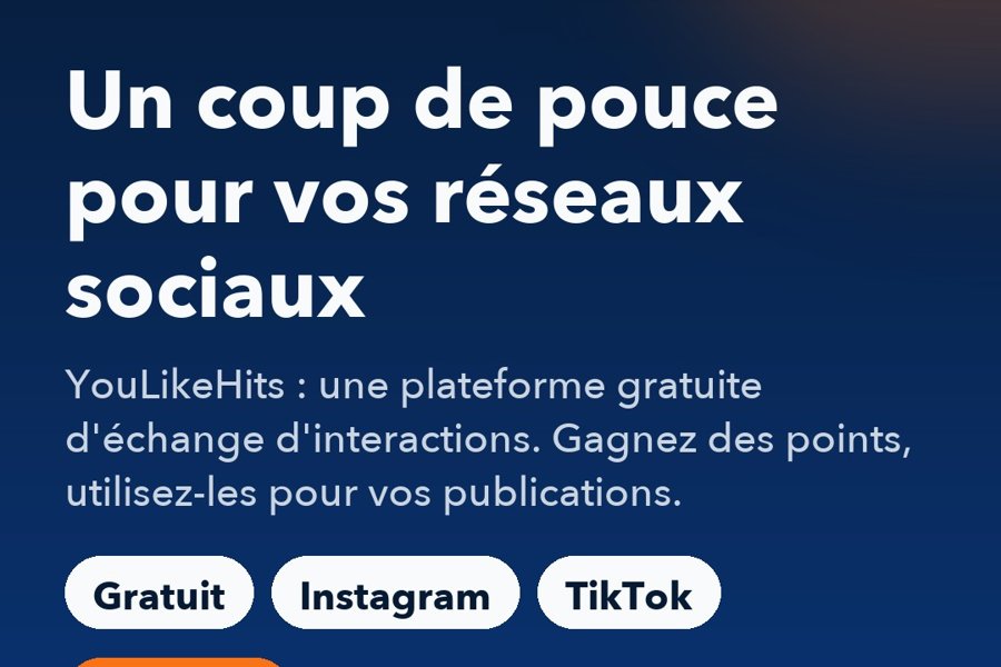 YouLikeHits : un coup de pouce pour vos réseaux sociaux